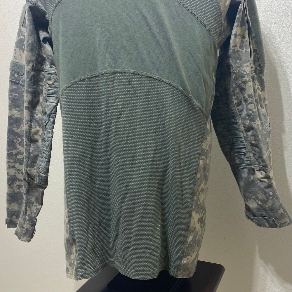 Massif Combat Shirt Camo Men's Size XL Long Sleeve Pullover - Picture 3 of 12